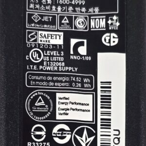 Оригинално зарядно за лаптоп LENOVO 65W / 20V / 3.25A / 5.5x2.5мм