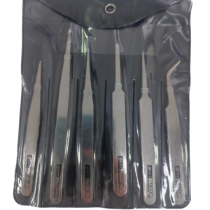 омплект пинсети 6 броя – Stainless Steel Tweezers Set