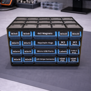 Модулен органайзер за дребни части с 20 чекмеджета Rugged 3x5