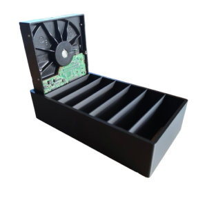 Сервизна стойка за 7 бр. 3.5" HDD – Професионален Hard Drive Rack