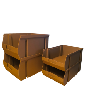 Складови кутии за съхранение (Stackable Storage Bin) - 2 размера, стакващи се