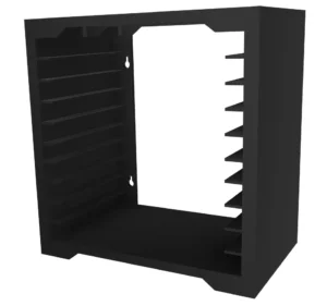 Кула за съхранение на игри - стойка за 10 броя (stackable, за стена)